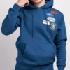 Mercier Hoodie Blue