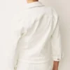 Next Fuller Bust White Denim Jacket