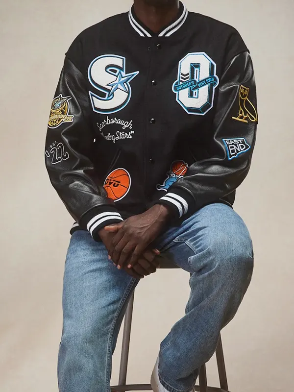 OVO x Scarborough Shooting Stars Varsity Jacket