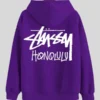 Stussy Honolulu Hoodie Purple