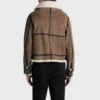 Tariq St. Patrick Power Book II Ghost S04 Shearling Jacket