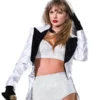 Taylor Swift London Eras Tour 2024 White Tailcoat 