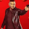 The Killer’s Game Dave Bautista Black Leather Jacket