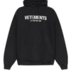 Vetements Black Hoodie