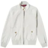 Baracuta G9 Harrington White Cotton Jacket