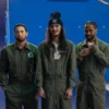 Big Sean, BabyTron & Eminem Tobey Green Jumpsuit