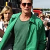 Brad Pitt F1 2025 Jacket Green