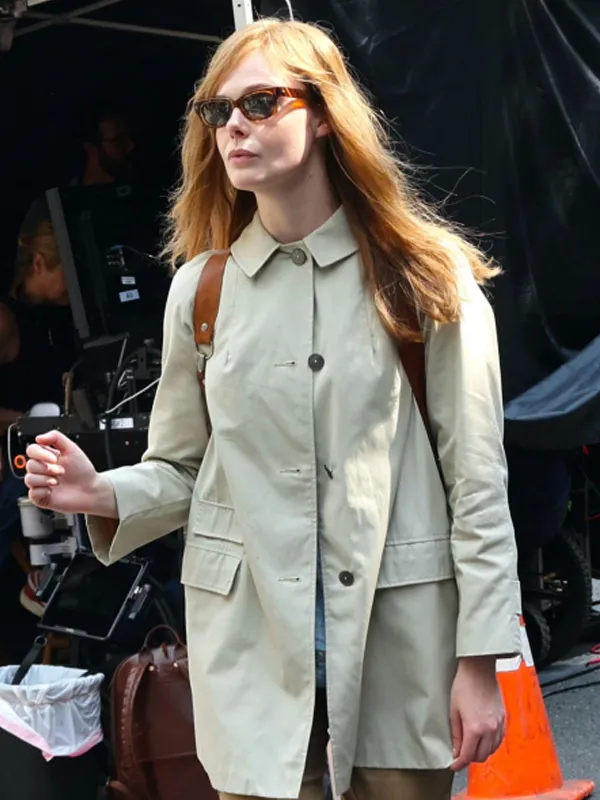 Elle Fanning A Complete Unknown Cotton Jacket