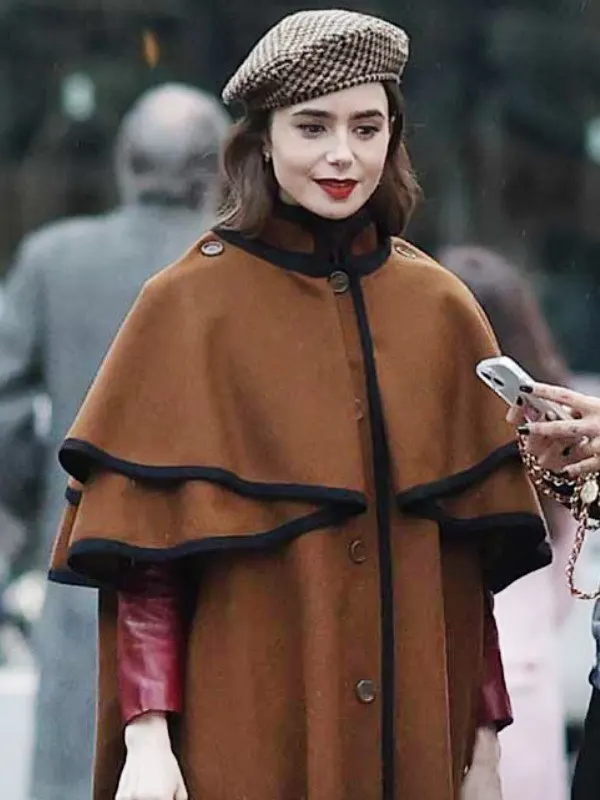 Emily In Paris Season 4 Cape Coat