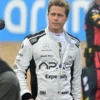 F1 Brad Pitt Grand Prix Racing White Jumpsuit