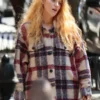 It Ends With Us 2024 Plaid Jacket Blake Lively