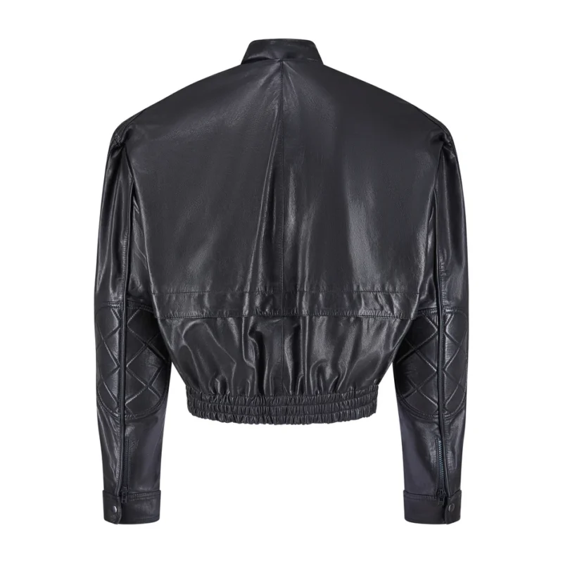 Martine Rose Leather Rider Jacket