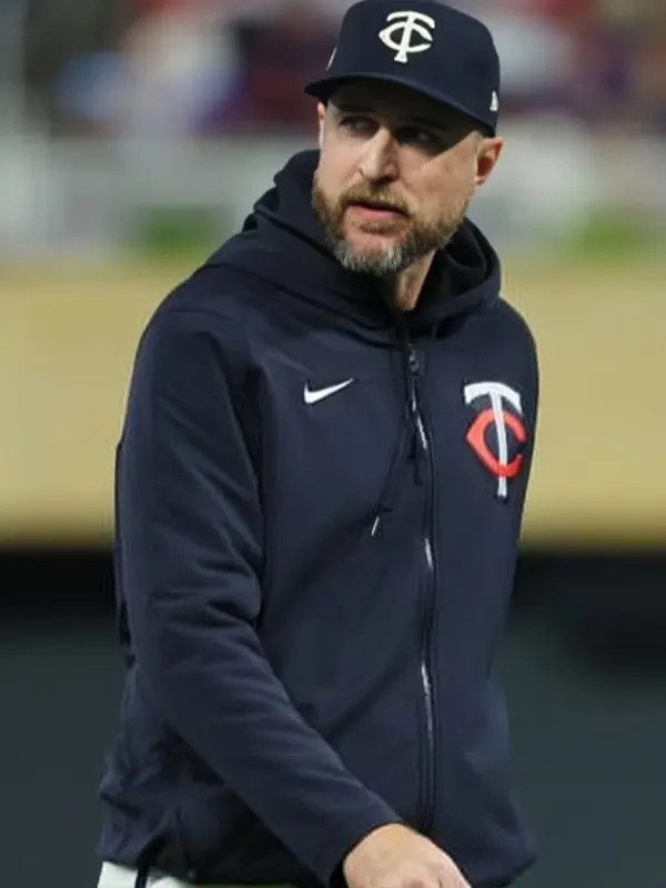 Minnesota Twins Coach Rocco Baldelli Hooded Jacket