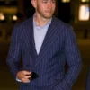 Nick Jonas 2024 Olympics Stripe Blue Blazer