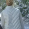 Nicole Kidman A Family Affair 2024 White Puffer Jacket