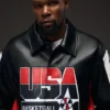 Olympic Team USA Basketball Leather Jacket