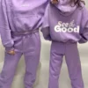 SEE THE GOOD Hoodie Purple