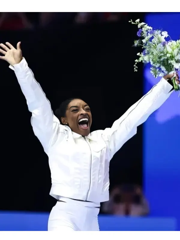 Simone Biles 2024 ESPY Awards White Jacket