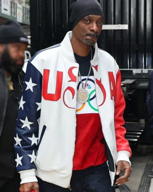 Snoop Dogg U.S.A 2024 Olympics Bomber Jacket