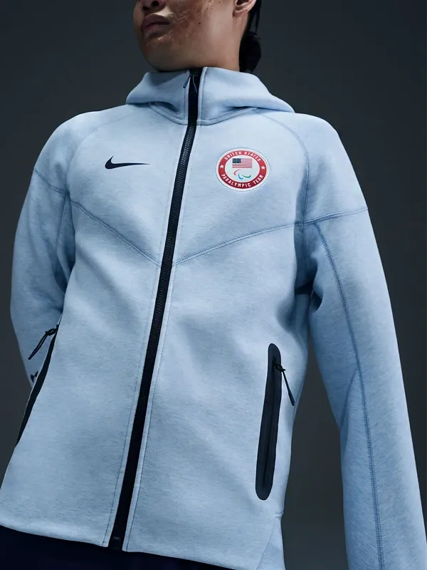 Team USA Nike Tech Fleece Windrunner Full-Zip Hoodie