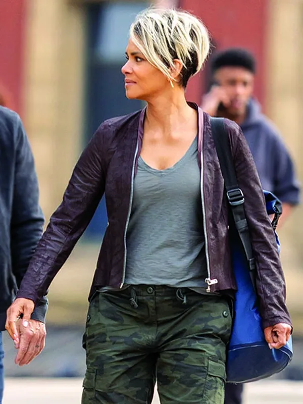 The Union Halle Berry Brown Jacket