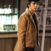 Timothée Chalamet A Complete Unknown Shearling Jacket