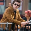 Timothée Chalamet A Complete Unknown Suede Leather Jacket