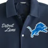 Abercrombie 2024 Detroit Lions Varsity Bomber Jacket