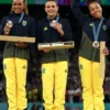 Brazil Olympic Jacket 2024 Blue