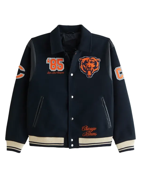 Chicago Bears Varsity Bomber Jacket