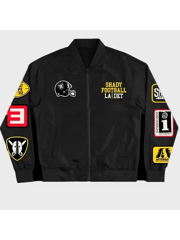 Eminem Shady Football Bomber Jacket