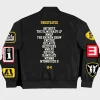 Eminem Shady Football Lightweight Black Bomber Jacket