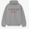 Essentials Fear Of God State Hoodie Grey