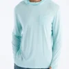 Free Fly Sun Hoodie Blue