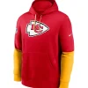 Kansas City Chiefs 2024 Sideline Club Hoodie Red