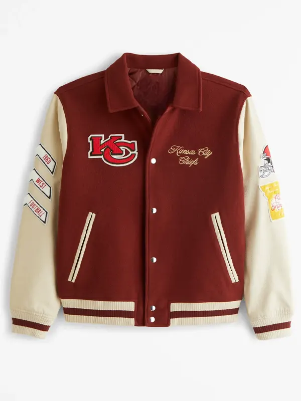 Kansas City Chiefs Varsity Bomber Jacket