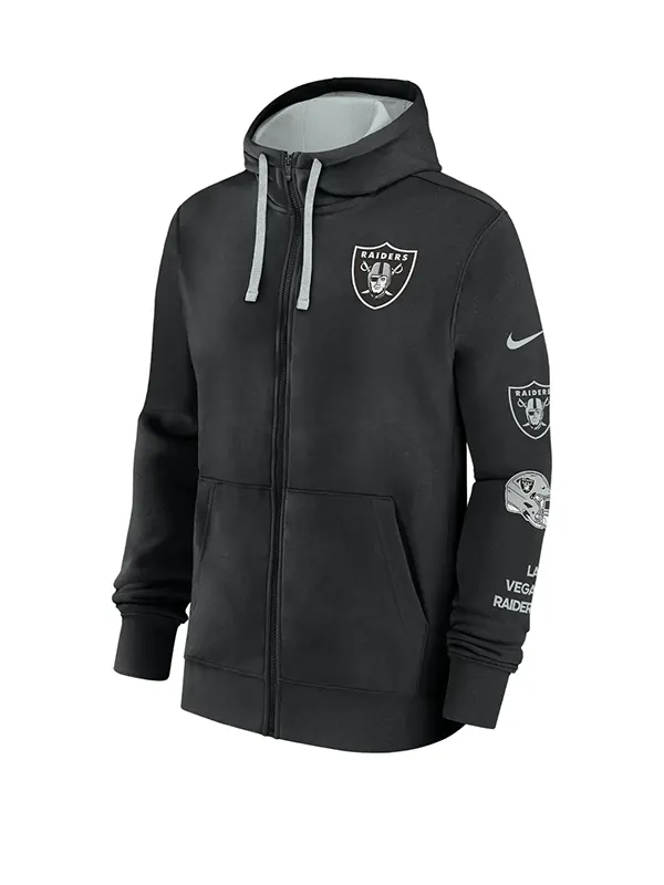 Las Vegas Raiders Full Zip Hoodie