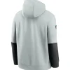 Las Vegas Raiders Sideline Team Issue Club Pullover Hoodie