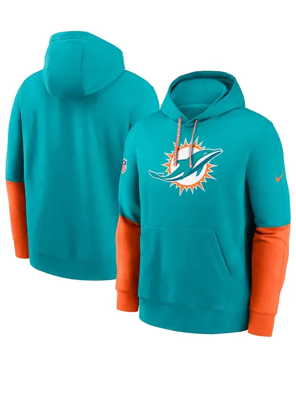 Miami Dolphins 2024 Sideline Club Hoodie