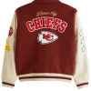 NFL 2024 Kansas City Chiefs Varsity Bomber Jacket - Recreation