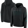 Philadelphia Eagles Blackout Pullover Hoodie