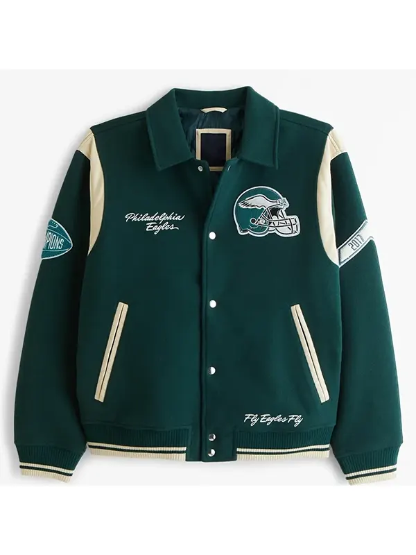 Philadelphia Eagles Varsity Bomber Jacket