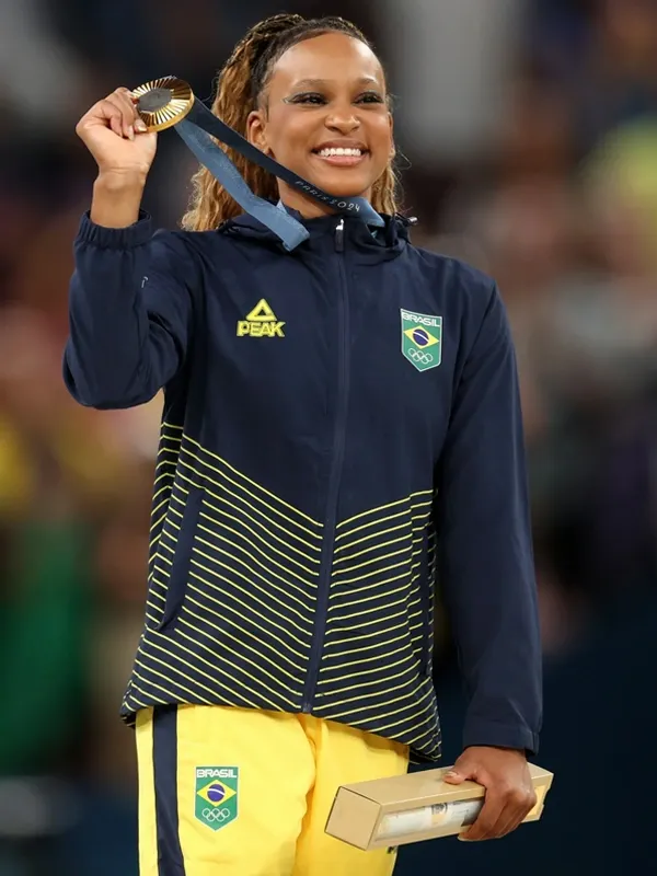 Rebeca Andrade Brazil Olympic 2024 Jacket