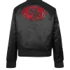 San Francisco 49ers Black Satin Jacket NFL