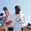 Snoop Dogg Paris Olympic Closing Ceremony Coat