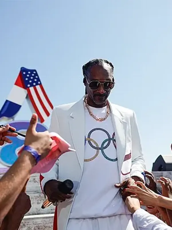 Snoop Dogg Paris Olympic Closing Ceremony Coat