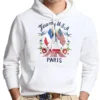 Team USA Ralph Lauren Embroidered Fleece Hoodie White