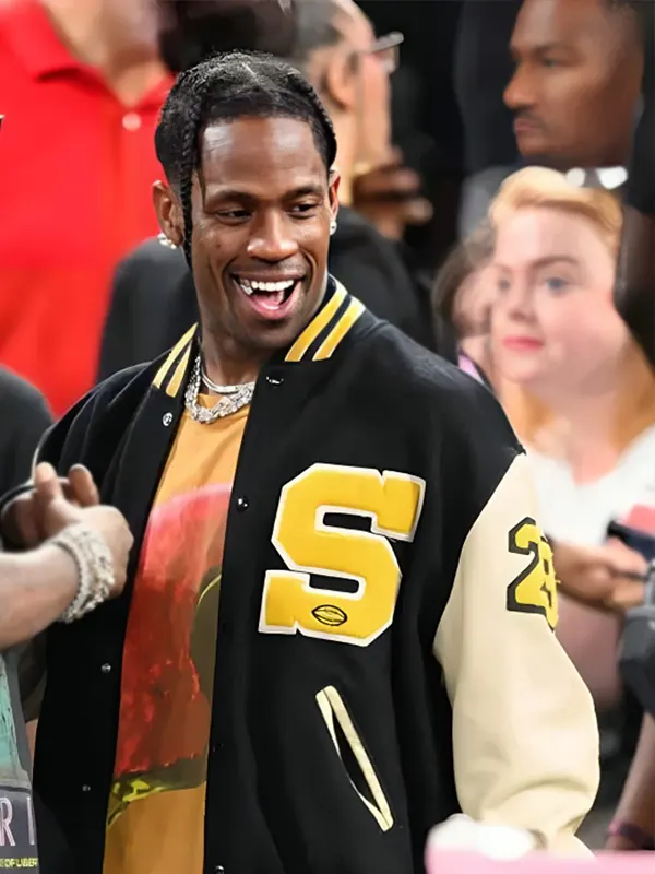 Travis Scott Paris Olympics 2024 Bomber Jacket