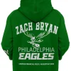 Zach Bryan Eagles Green Hoodie