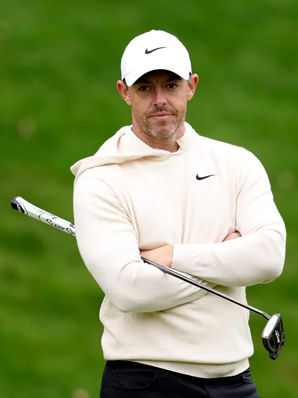 Rory McIlroy PGA Championship White Golf Hoodie